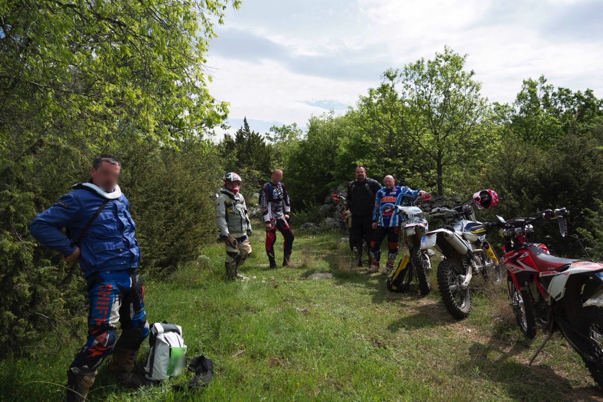 Gruppenpause.